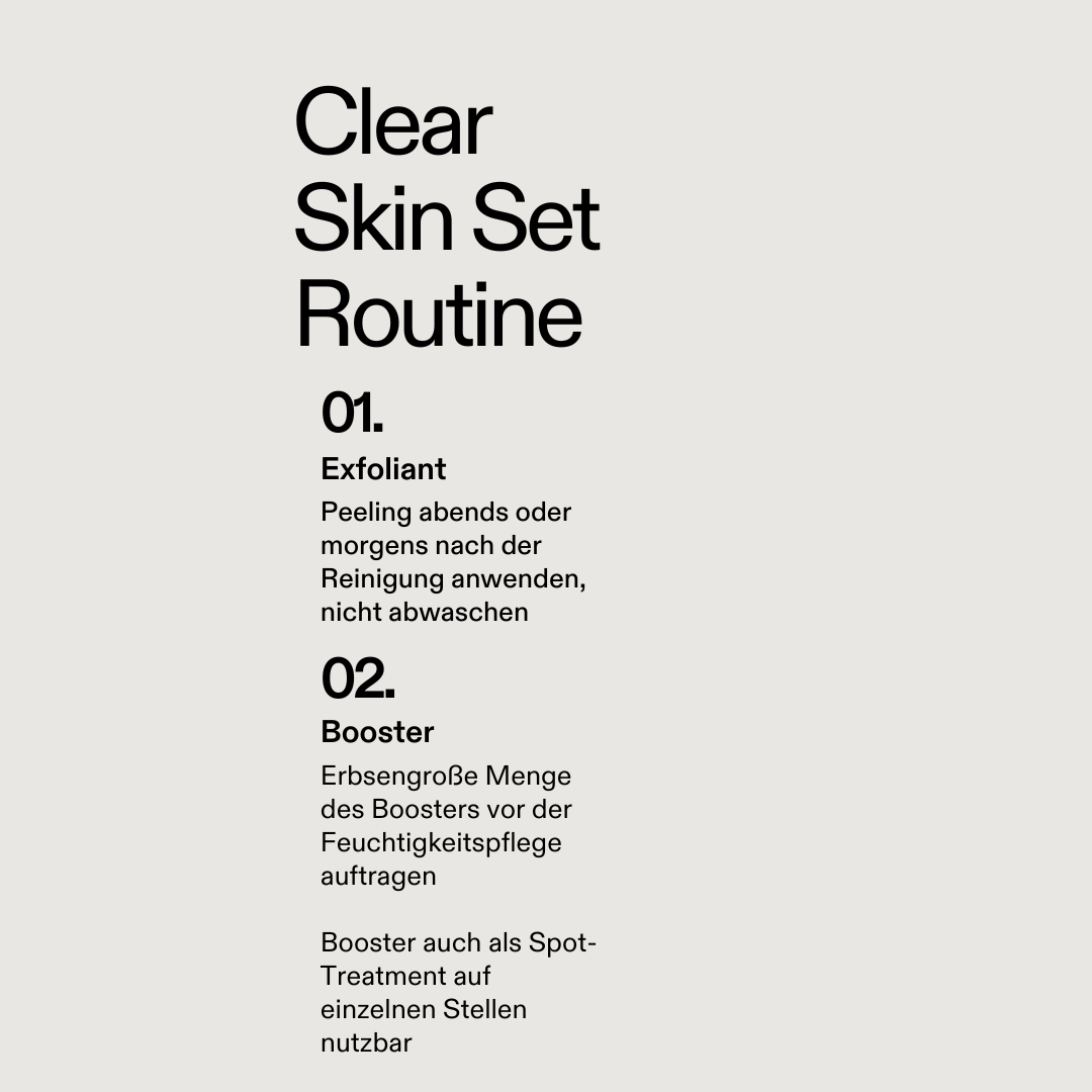 25SEVEN CLEAR SKIN SET – Verpackung