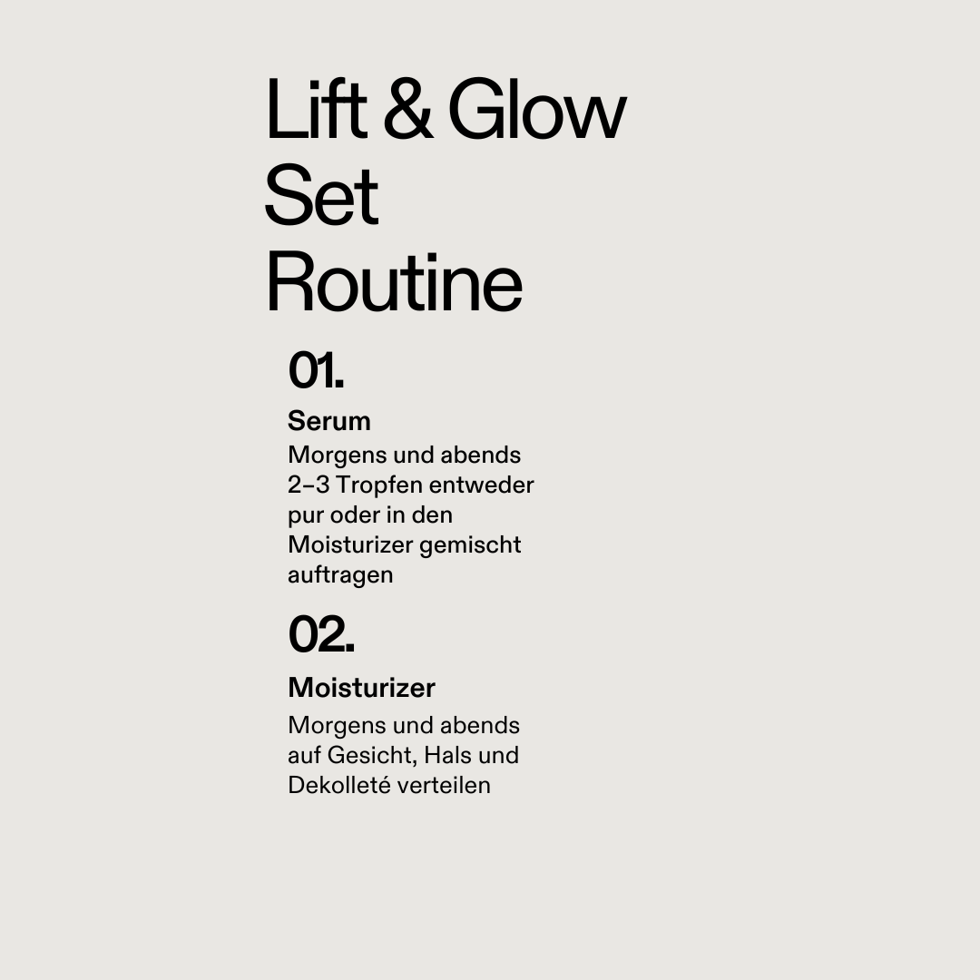 25SEVEN LIFT & GLOW SET – Verpackung